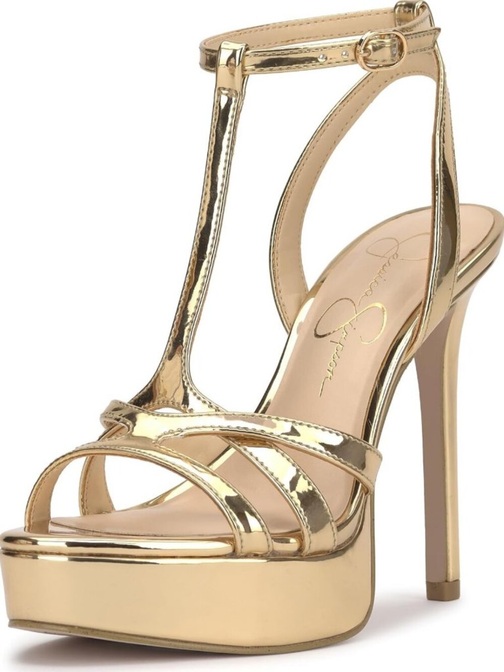 Stylish Women's T-Strap Platform Sandals - Perfect for Summer & Casual Outings